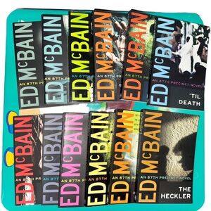 Ed McBain 87th Precinct Series Lot of 12 Paperback Books — Crime Mystery Novels